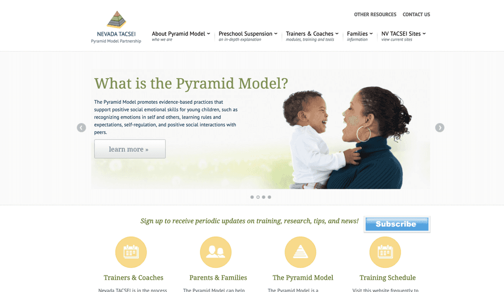 Nevada Pyramid Model